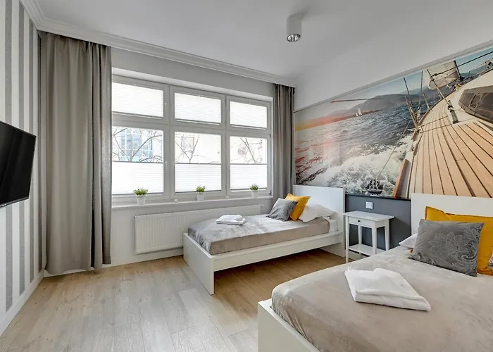 Grand - Haffnera W Samym Sercu Sopotu Appartamento